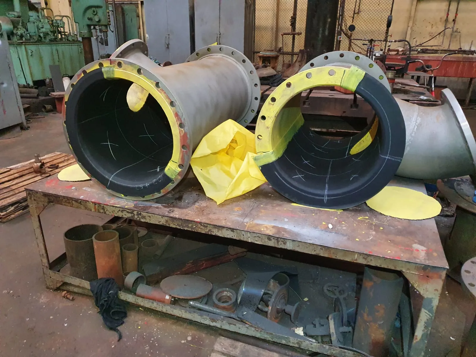 Pièces de navire caoutchoutées par Lasotex en Bulgarie — photo 3 sur 7