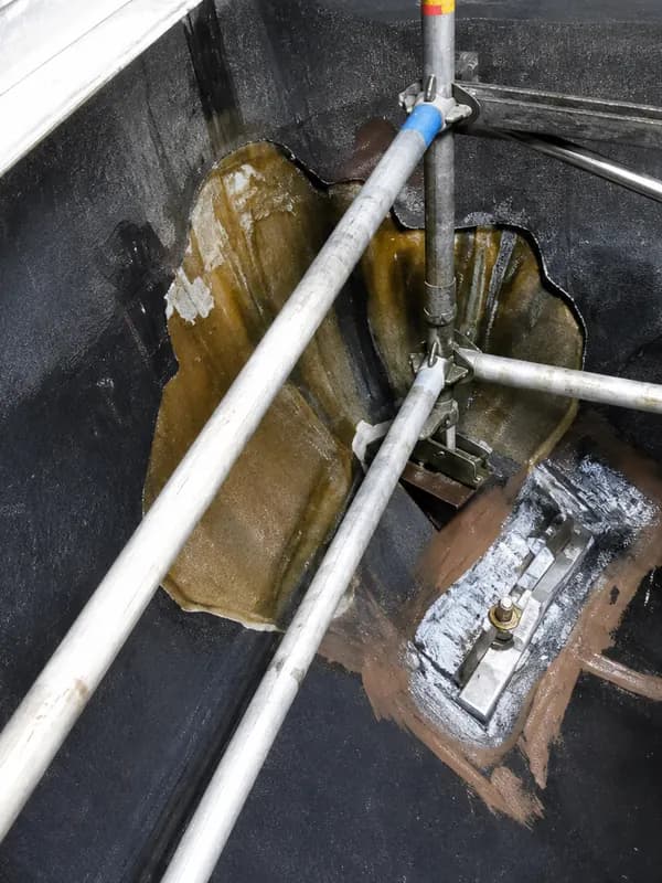 Cauciucare anticorozivă Lasotex — Înainte